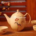 Chino de té drinkware Hueso de china de buena calidad 5pieces de té de cerámica conjunto